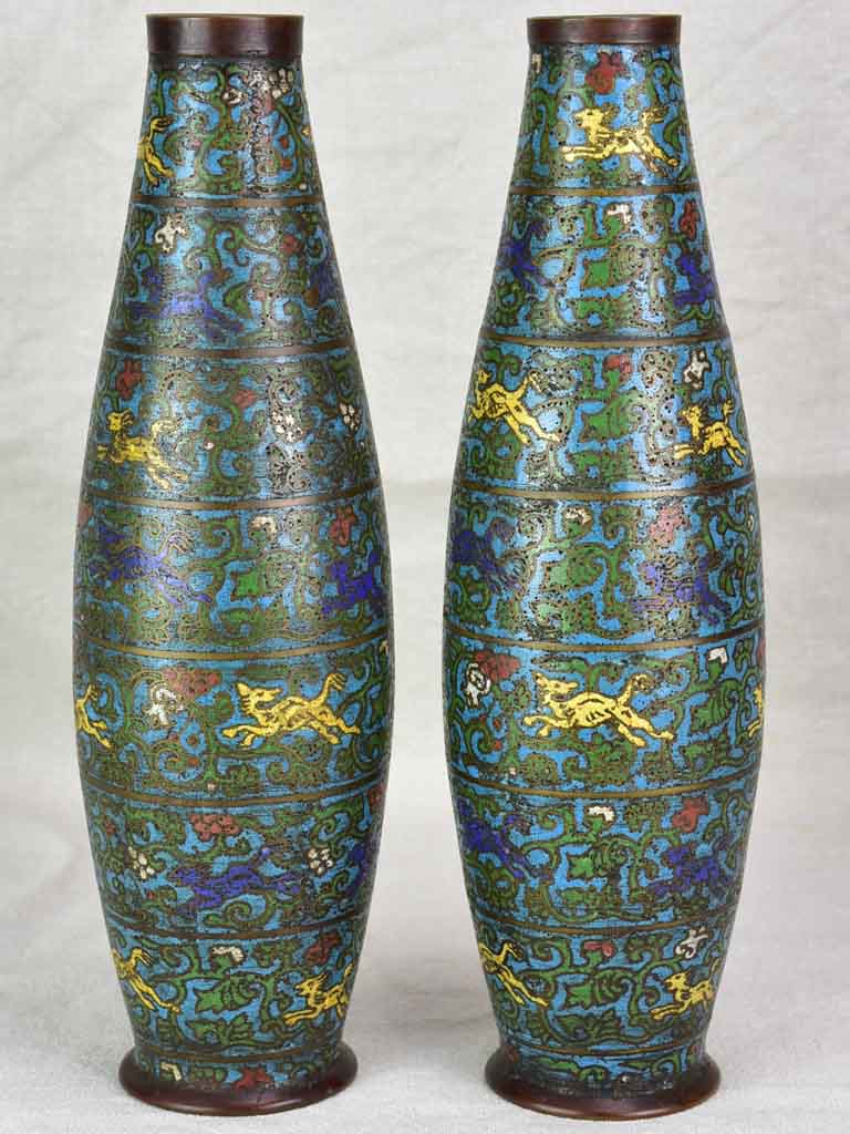 Handcrafted 19th Century Decorative Vases
