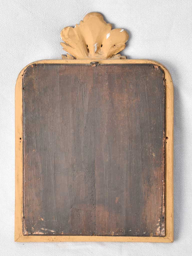 Small 18th century French gilded mirror 18" x 12½"
