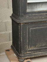 Vintage 1900s glass door vitrine