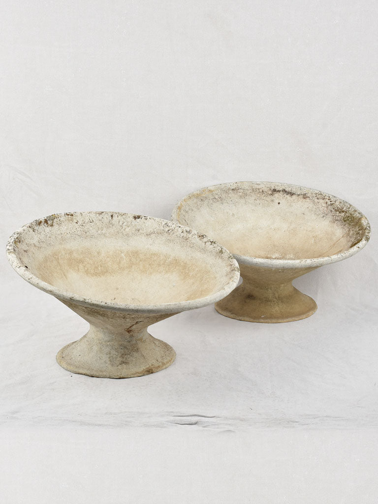 Pair Of Willy Guhl Tilted Planters 25¼"