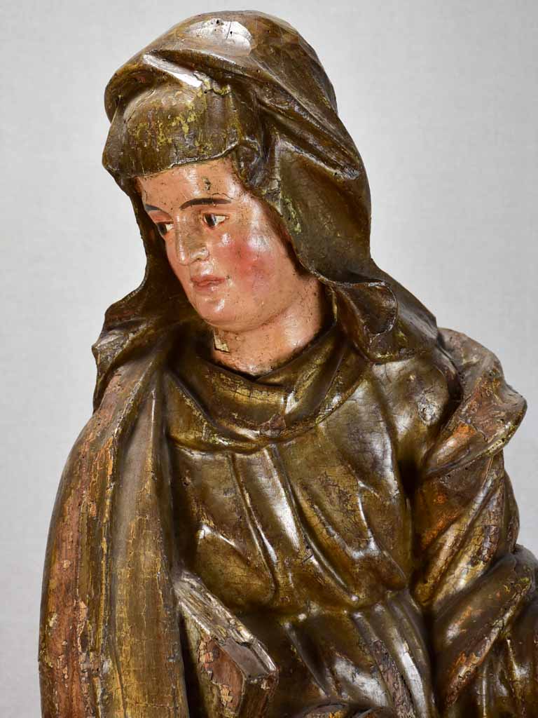 Late 1500s Saint Anne sculpture