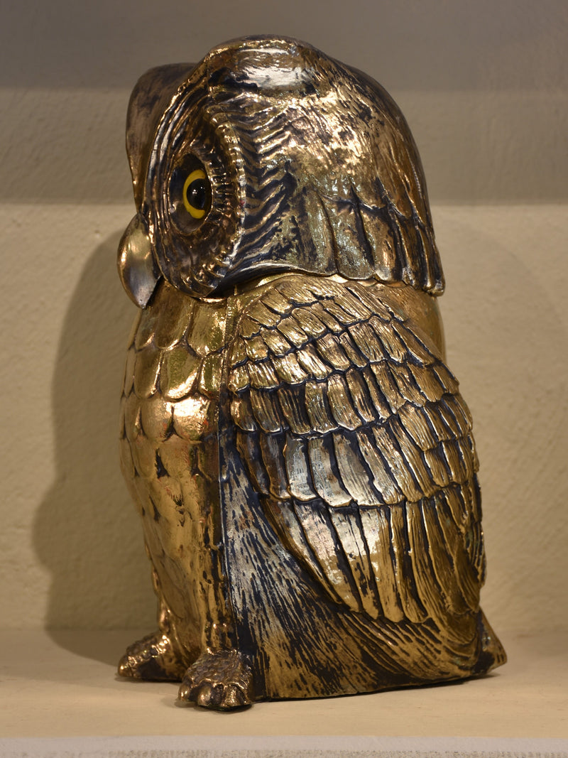 FreddoTherm owl ice bucket 1970's Chez Pluie