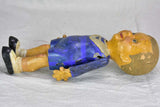 Antique French paper mache boy