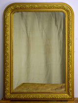 Antique French Louis Philippe mirror with gold frame 33 ¾'' x 24 ¾''