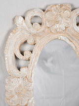 Mirror, carved frame, Italian, 19th century 20" x 32"