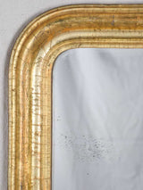 19th century gilded Louis Philippe mirror 23¼" x 32¼"