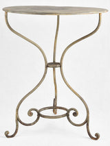 Stunning, 19th-Century French wrought iron table