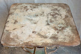 Antique French garden table - square