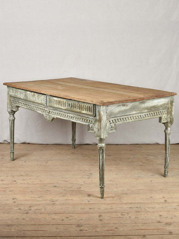 18th century Louis XVI desk / flat top writing table 54¼"