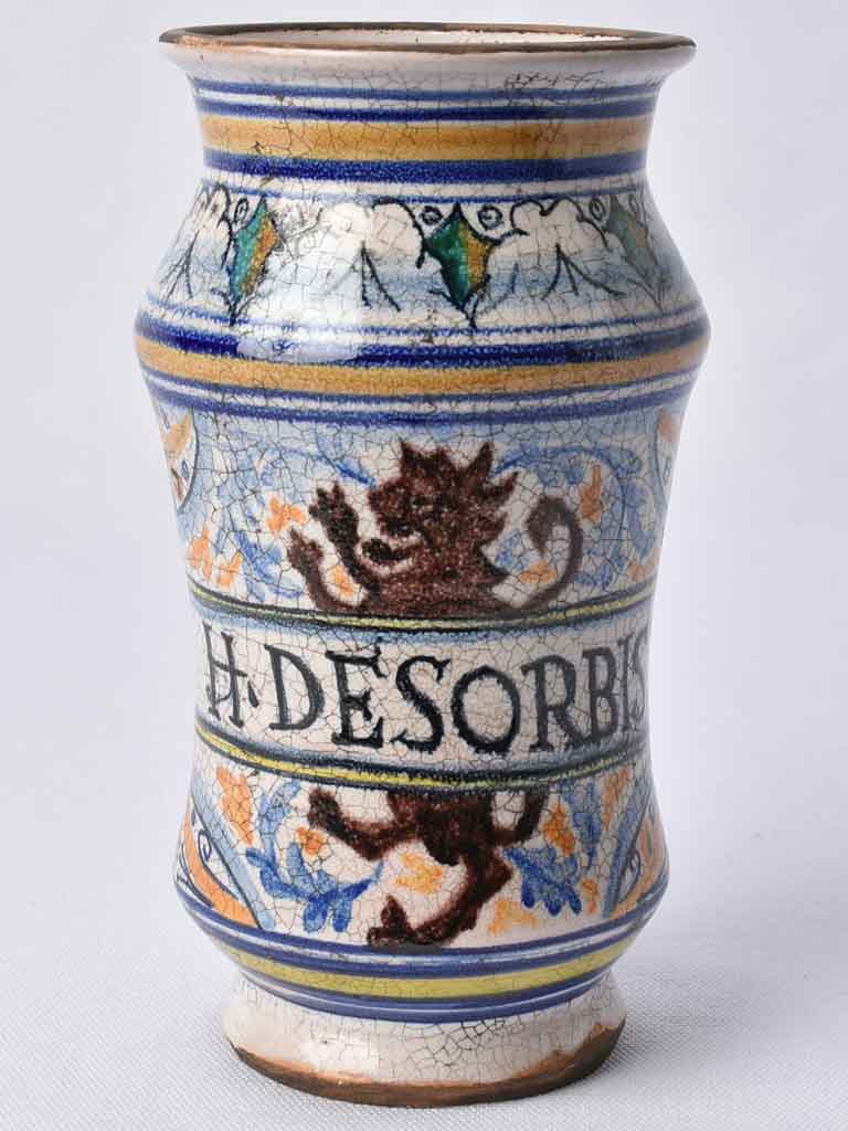 Superb Antique Italian Apothecary Jar