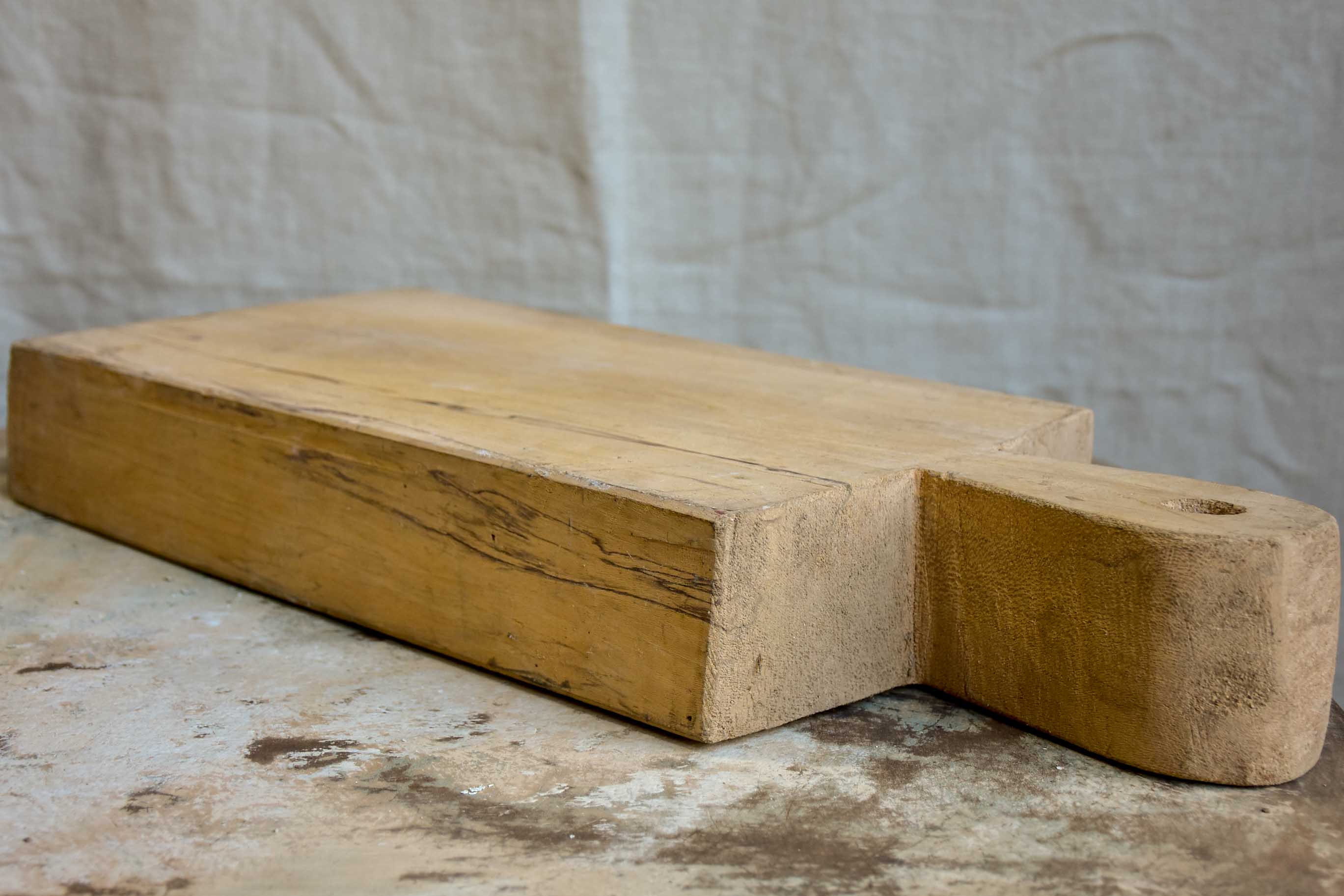 Very thick antique French cutting board