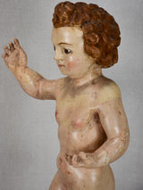 Late 17th-century Portuguese sculpture - Child Jesus Christ 24½"