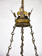 17th century French Louis XIII chandelier for candles