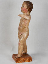 Antique Italian Child Jesus Sculpture