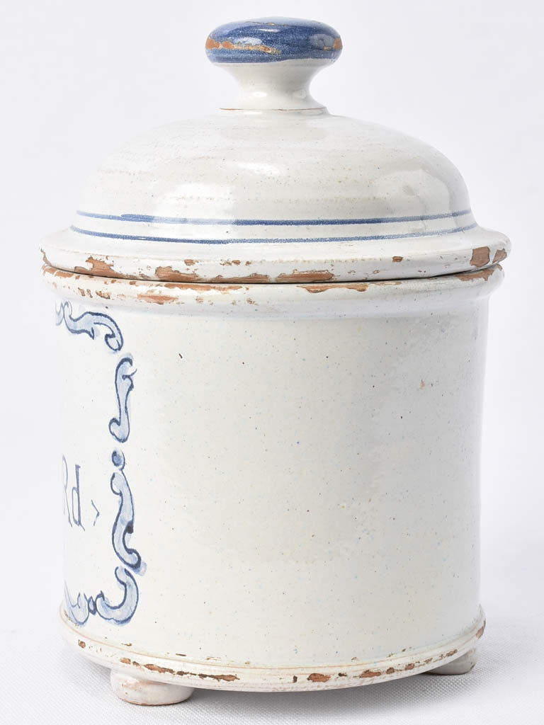 1900s Diascord-labeled pottery jar