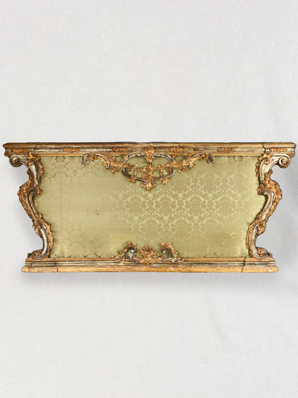 Large salvaged altar facade / head board 82¾"