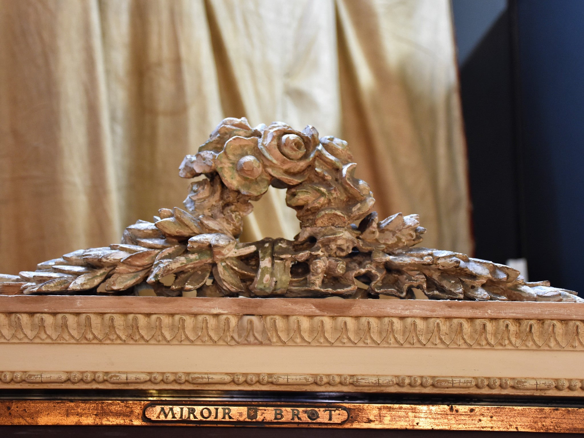 Late 19th century BROT triptych mirror