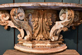 18th century Louis XV console table – demilune