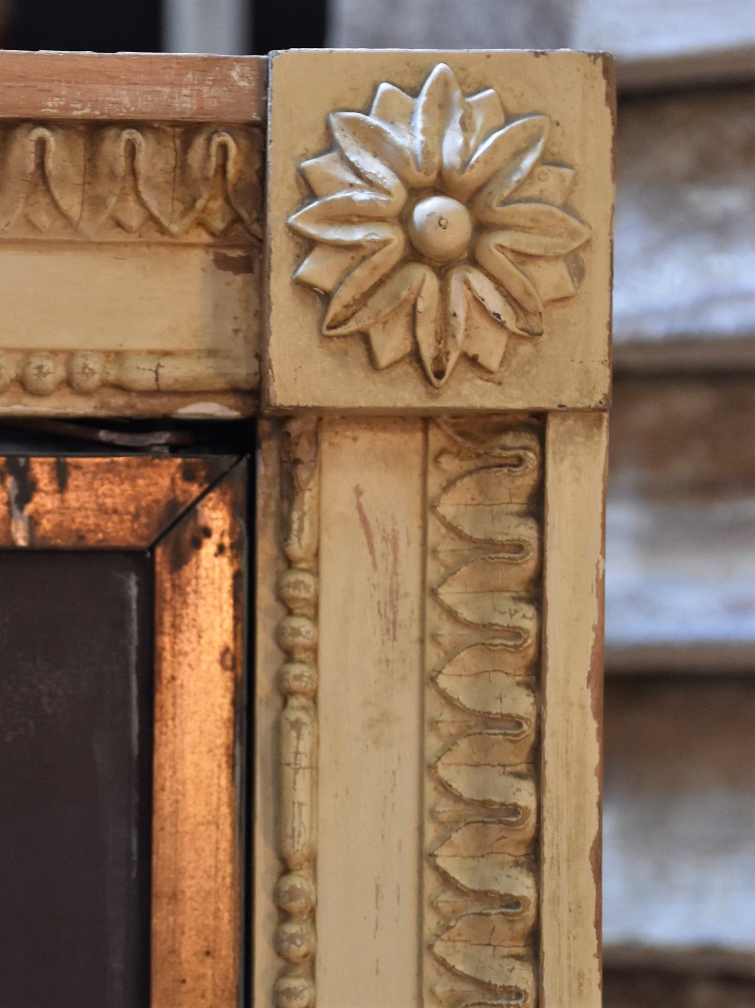 Late 19th century BROT triptych mirror