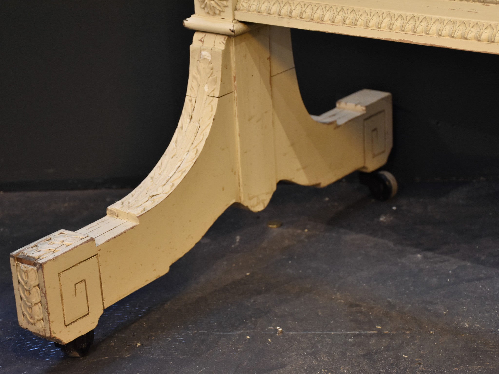 Late 19th century BROT triptych mirror