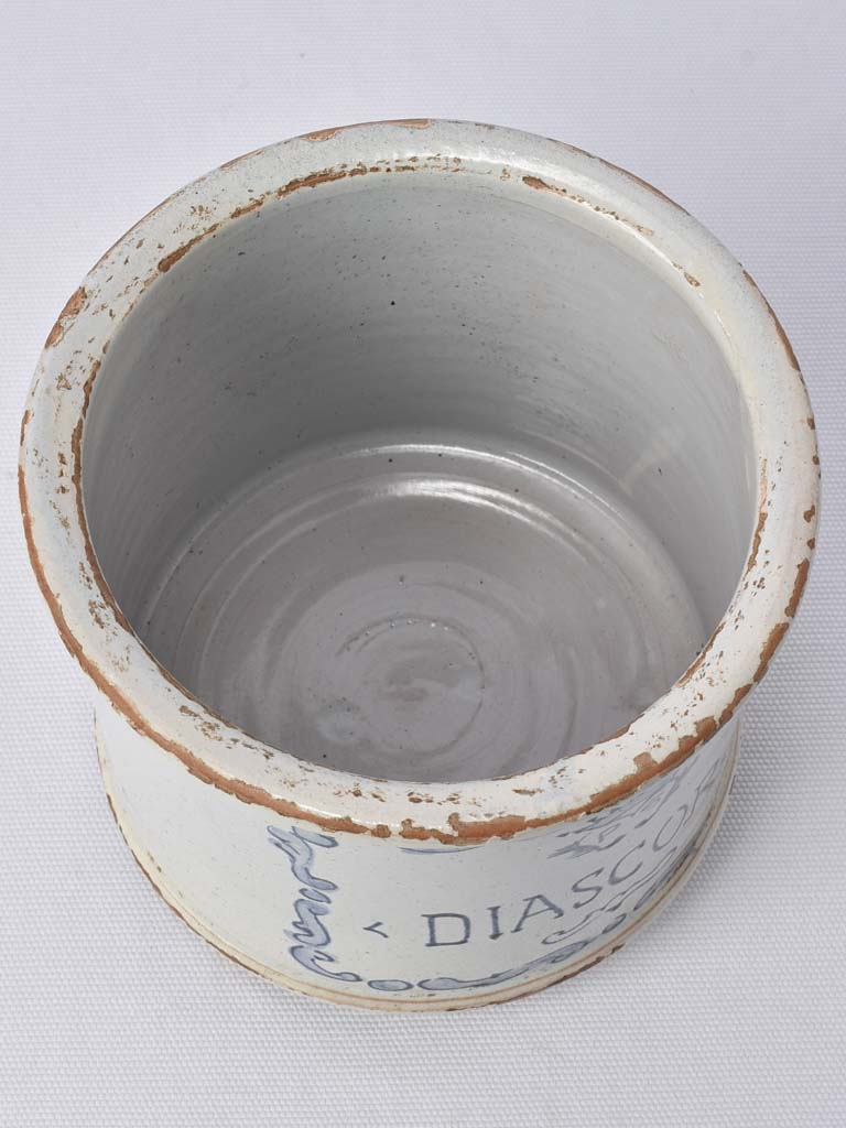 1900s antique apothecary jar, Diascord