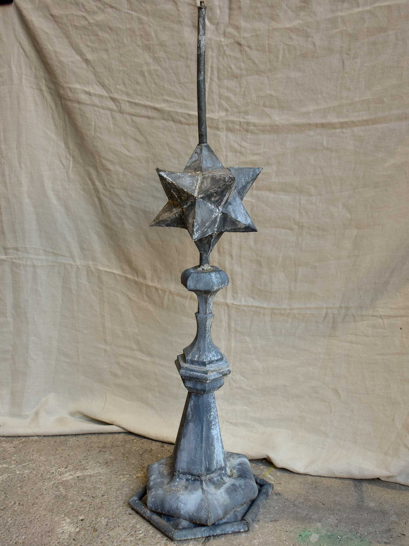 Very large antique French lightning rod