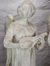Original Camille Lefèvre (1853–1933) sculptures of four angels playing music - signed 30"