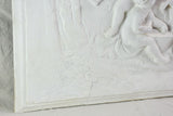 Large boiserie element / wall sculpture with cherubs 38½" x  26½"