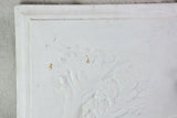 Large boiserie element / wall sculpture with cherubs 38½" x  26½"