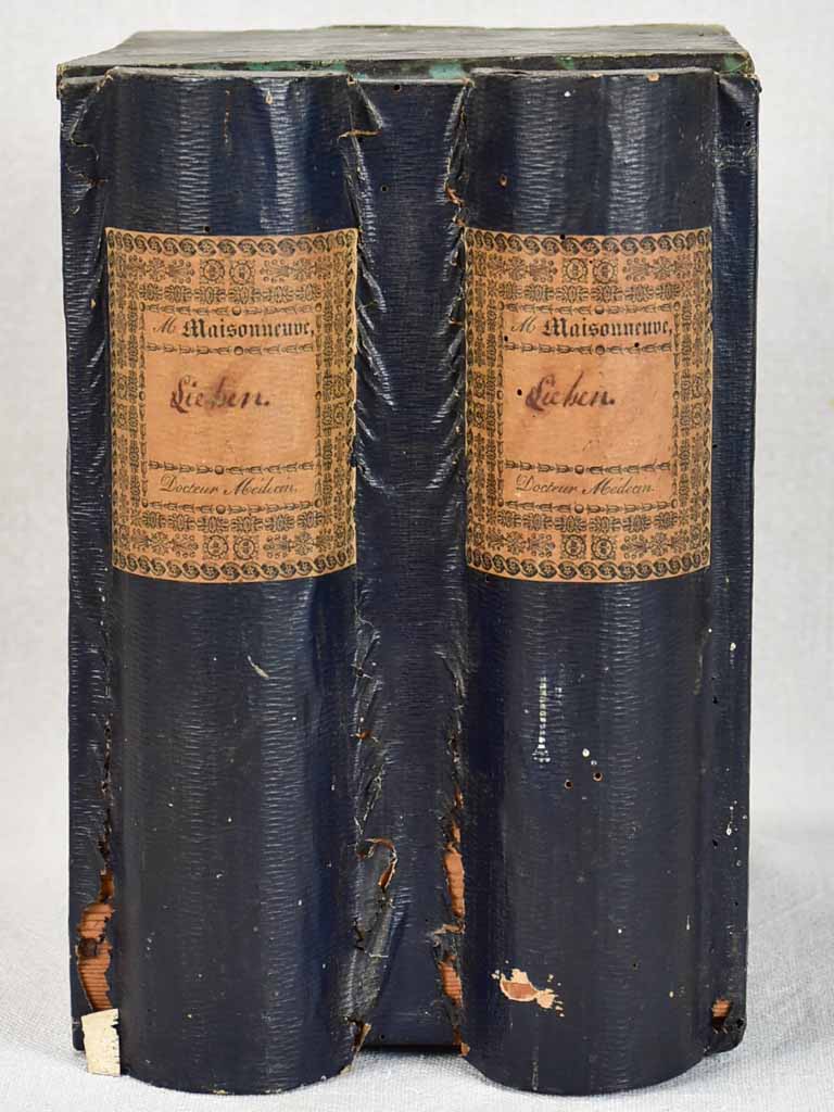 Late 19th-century faux books for secret document storage