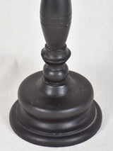 Late 19th-century blown glass hat/wig stand 19"