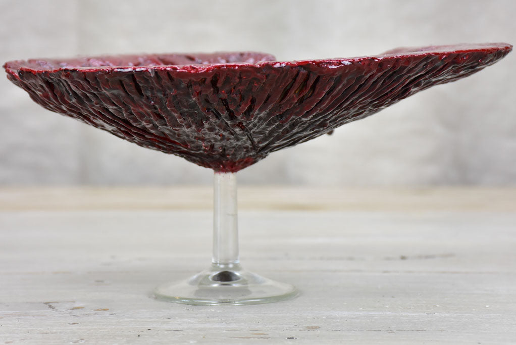 Authentic French Artisan Leaf Bowl