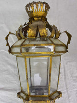 Pair of antique Spanish lanterns 22"