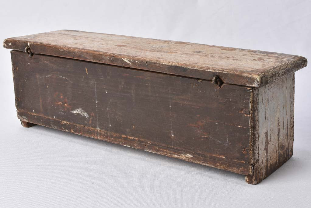 3 rectangular religious trunks - hand painted Italian 20"