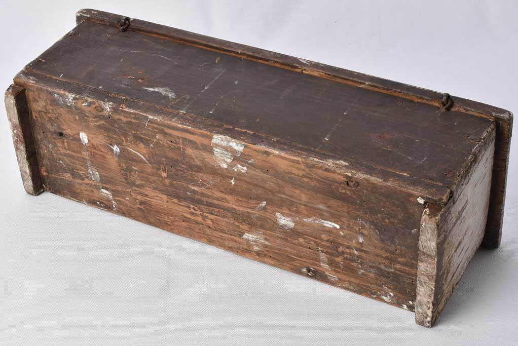 3 rectangular religious trunks - hand painted Italian 20"