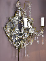 Pair of Late 19th century Venetian mirrored wall sconces