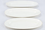 Three oval platters, Limoges & Bordeaux 23¾"