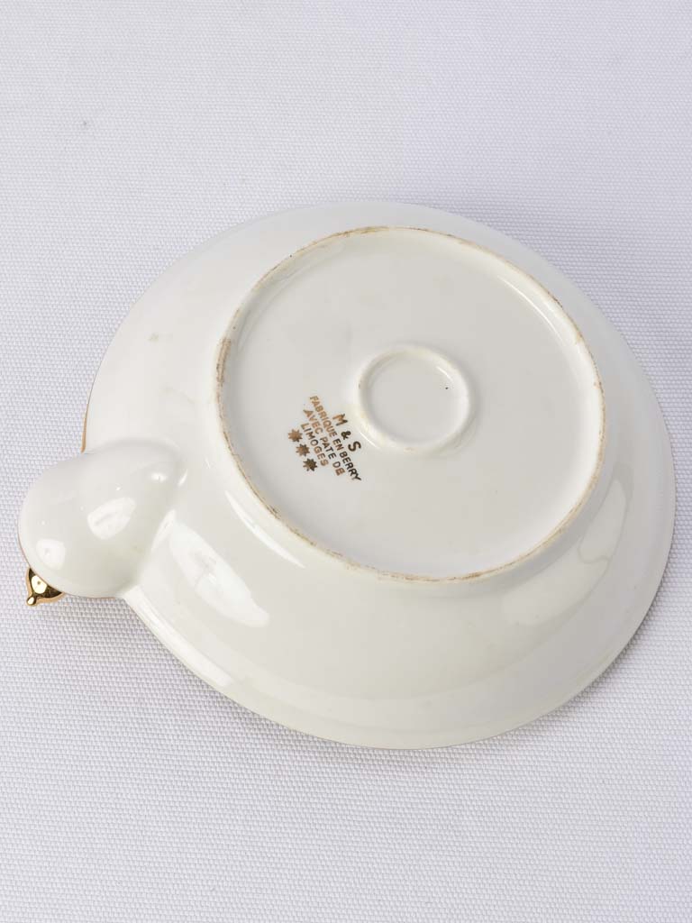 Classic red children's warming dishes