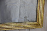 Antique Louis XVI mirror with reeded frame
