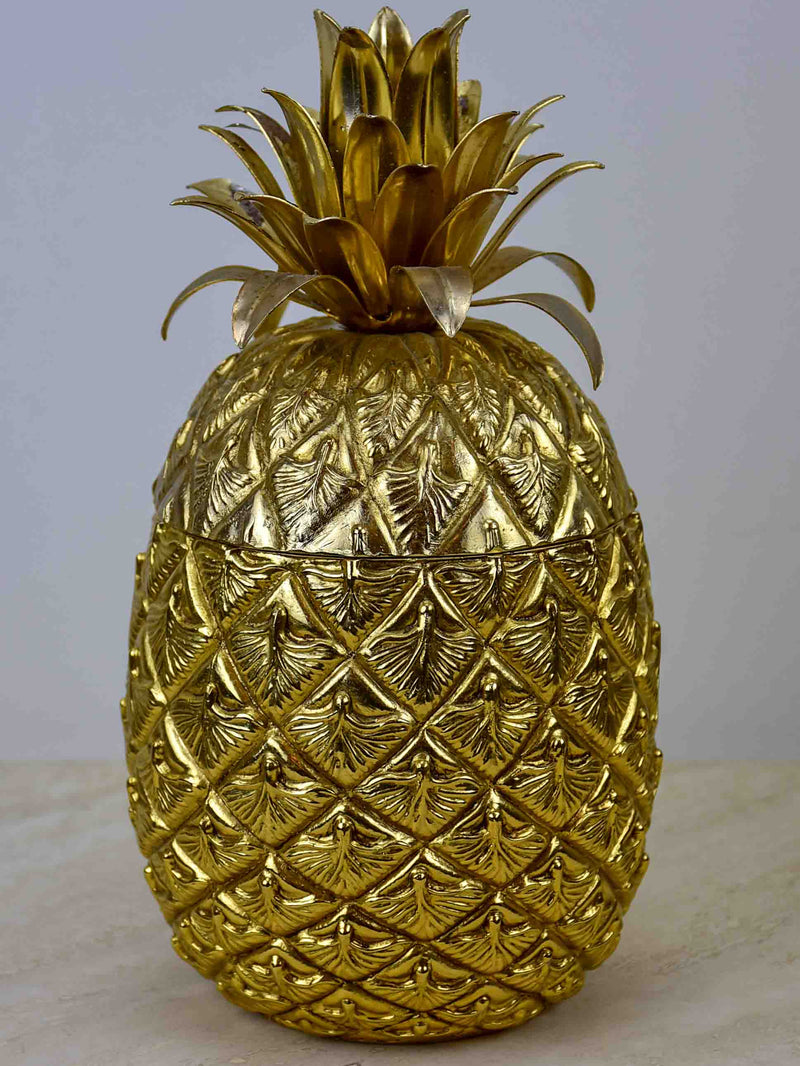 Gold Mauro Manetti pineapple ice bucket