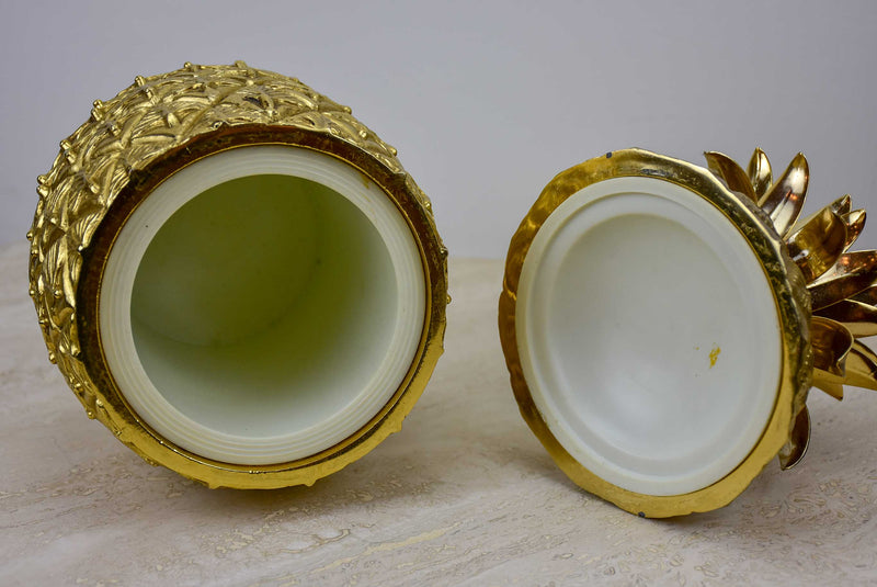 Gold Mauro Manetti pineapple ice bucket