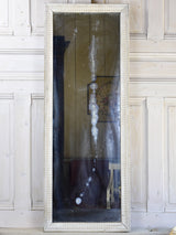 19th century Louis XVI style mirror with white frame