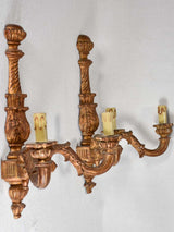 Pair of Louis XV-XVI style wall sconces - 1950s