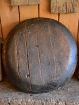 Large antique rustic bowl 1/2