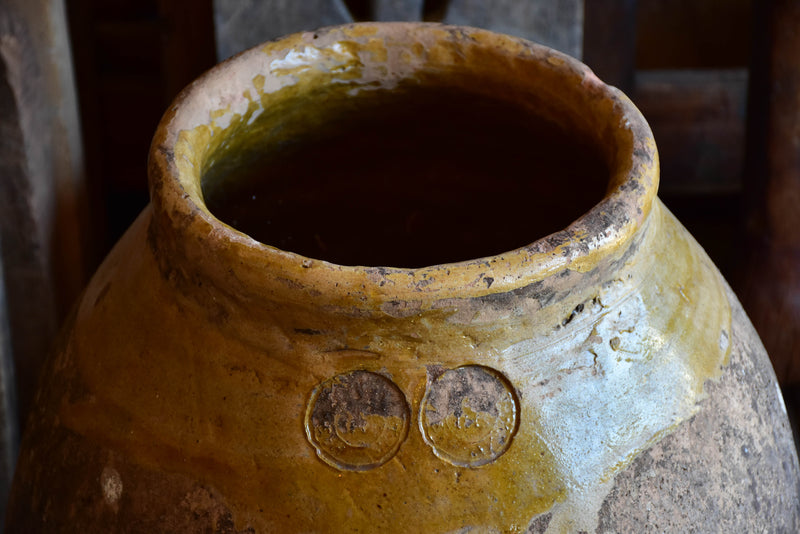 Antique Frejus olive oil jar