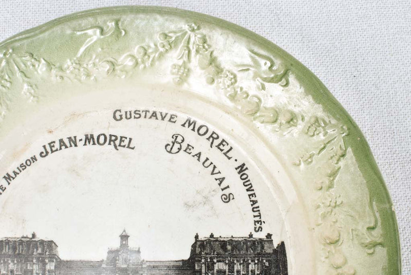Plate - Ancienne Maison Jean Morel Beauvais 8"