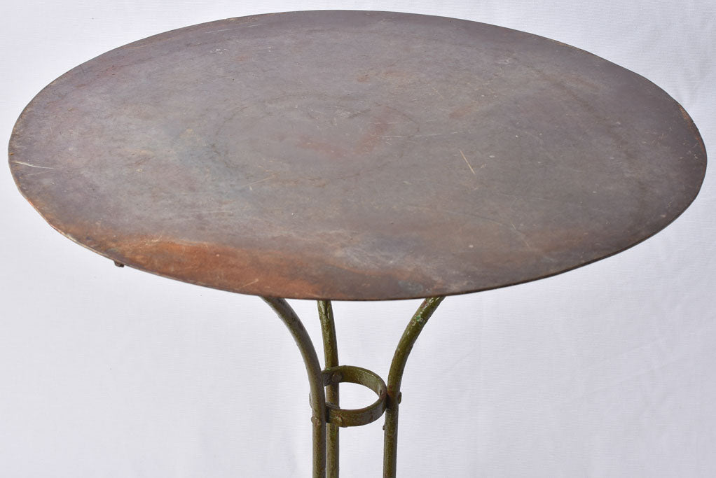RESERVED BM Antique French garden table with claw feet