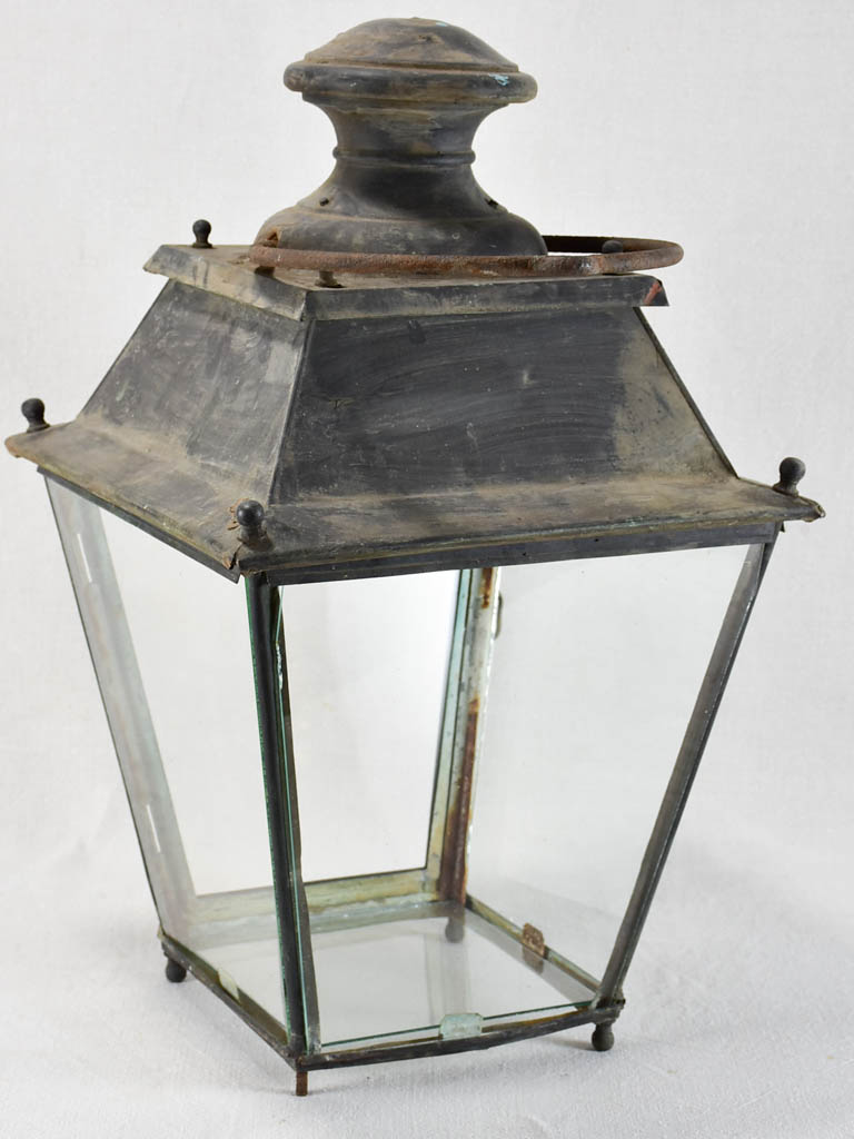 Late 19th-century French lantern with handle