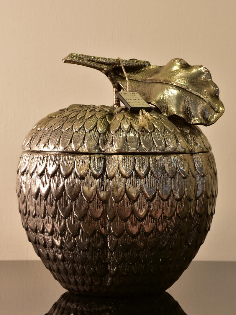 Mauro Manetti acorn ice bucket - silver