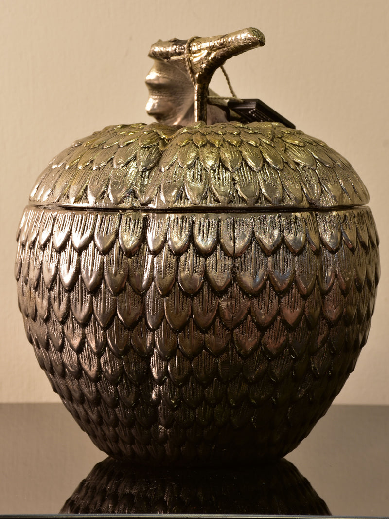 Mauro Manetti acorn ice bucket - silver